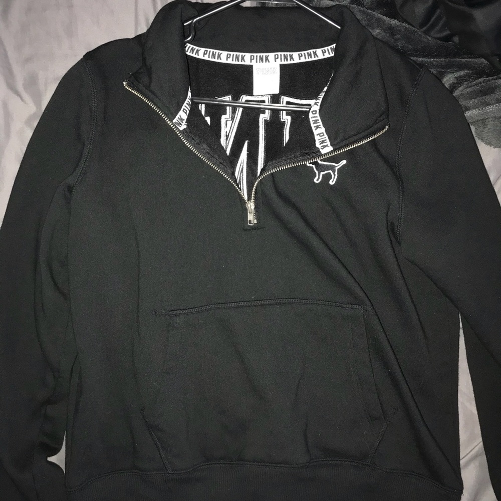 Pink Quarter Zip